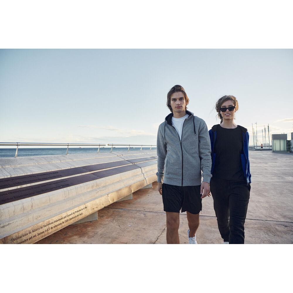 Classic Hoody Full Zip - Black - Image 5