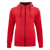Classic Hoody Full Zip Women - Red - Image 1
