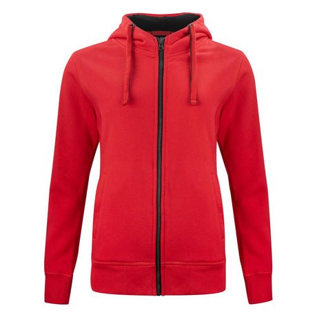 Classic Hoody Full Zip Women - Red - Image 1
