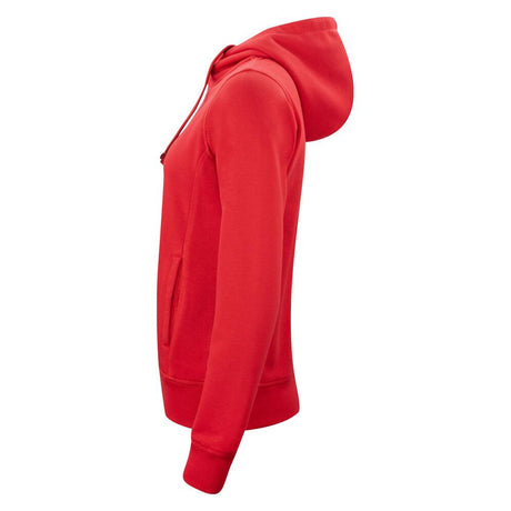 Classic Hoody Full Zip Women - Red - Image 3