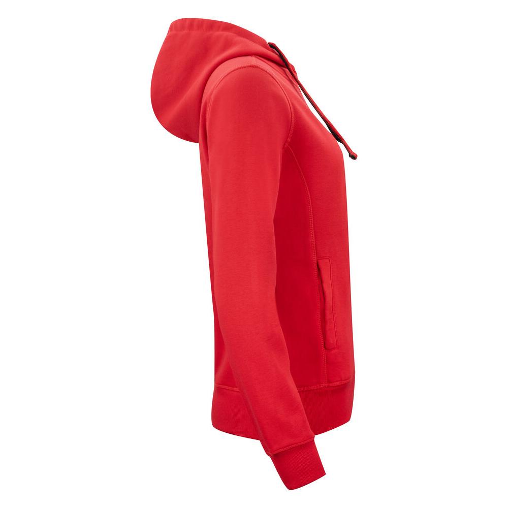Classic Hoody Full Zip Women - Red - Image 4