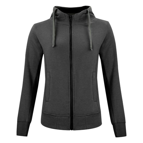 Classic Hoody Full Zip Women - Anthracite Melange - Image 1