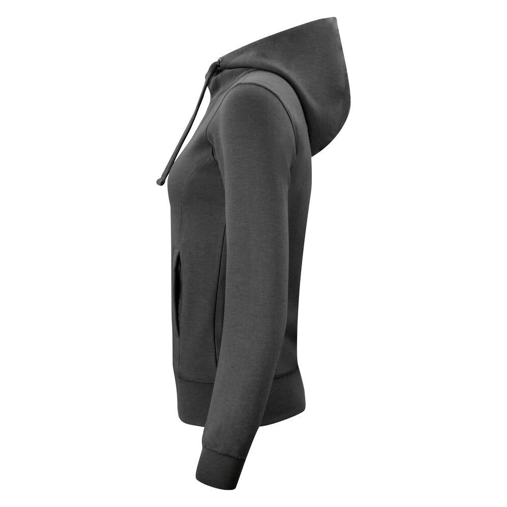 Classic Hoody Full Zip Women - Anthracite Melange - Image 3