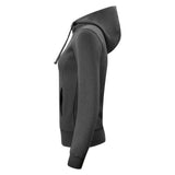 Classic Hoody Full Zip Women - Anthracite Melange - Image 3