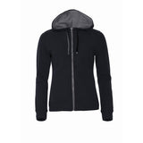 Classic Hoody Full Zip Women - Black - Image 1