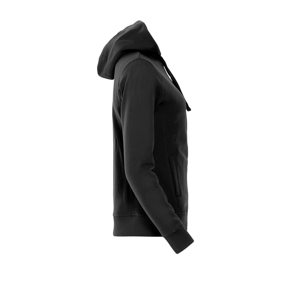 Classic Hoody Full Zip Women - Black - Image 4