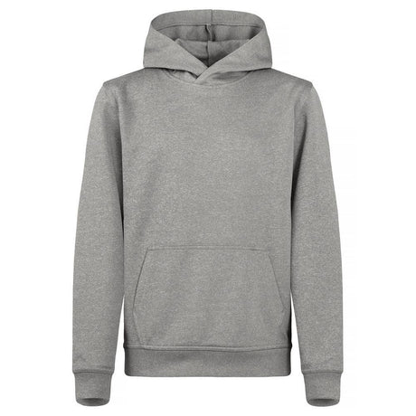 Basic Active Hoody Junior - Grey Melange - Image 1