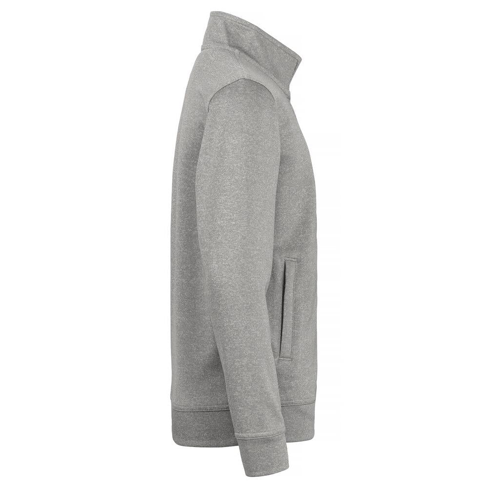 Basic Active Cardigan Junior - Grey Melange - Image 4