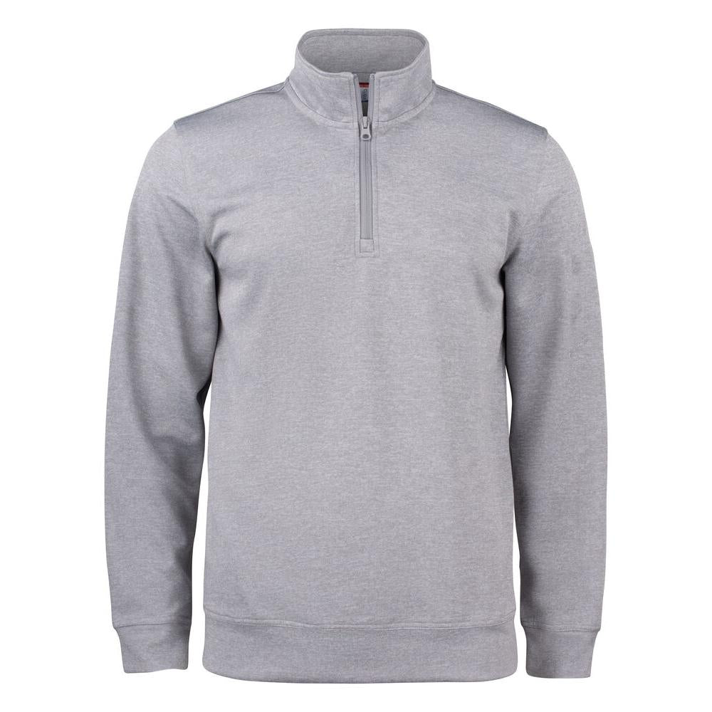 Basic Active Half Zip Junior - Grey Melange - Image 1