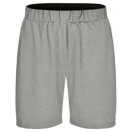 Basic Active Shorts - Grey Melange - Image 1