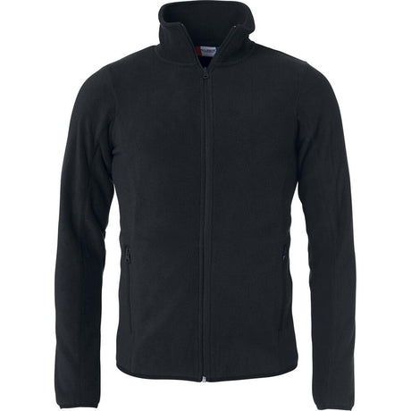 Basic Polar Fleece Jacket - Black - Image 1
