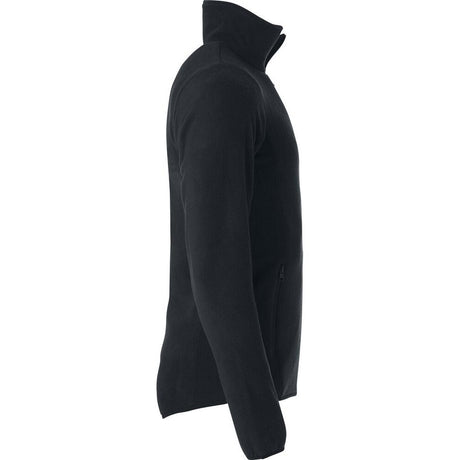 Basic Polar Fleece Jacket - Black - Image 4