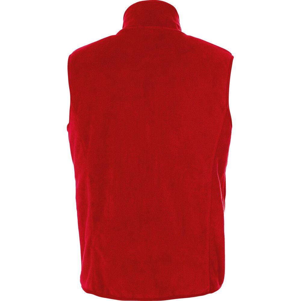 Basic Polar Fleece Vest - Red - Image 2