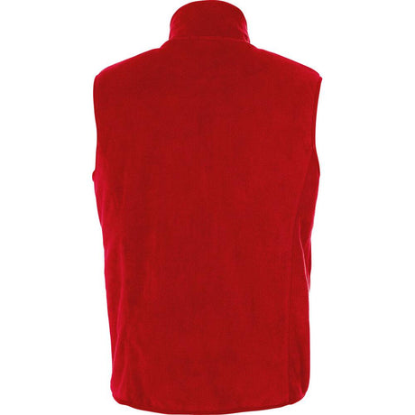 Basic Polar Fleece Vest - Red - Image 2