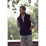 Basic Polar Fleece Vest - Black - Image 5