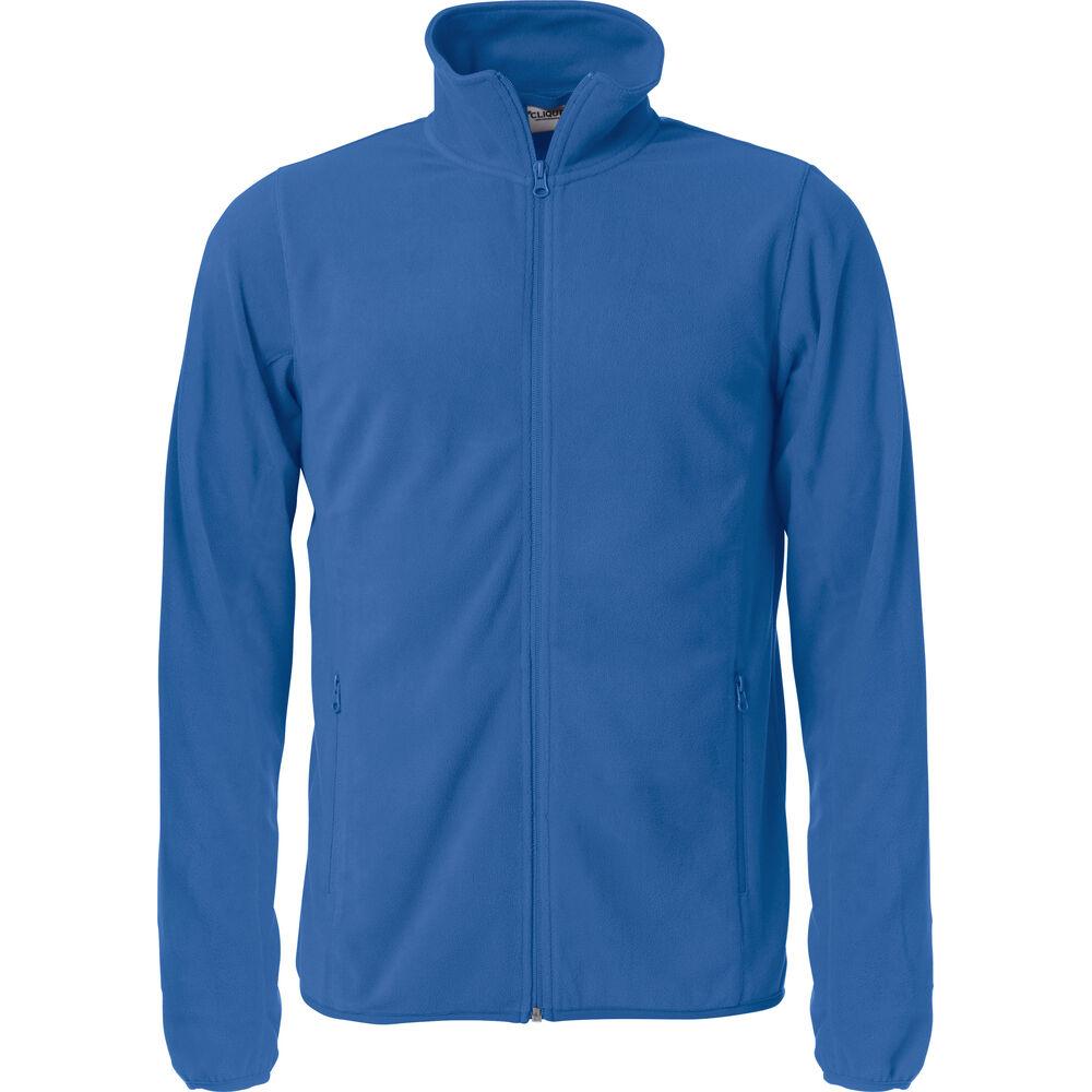 Basic Micro Fleece Jacket - Royal Blue - Image 1
