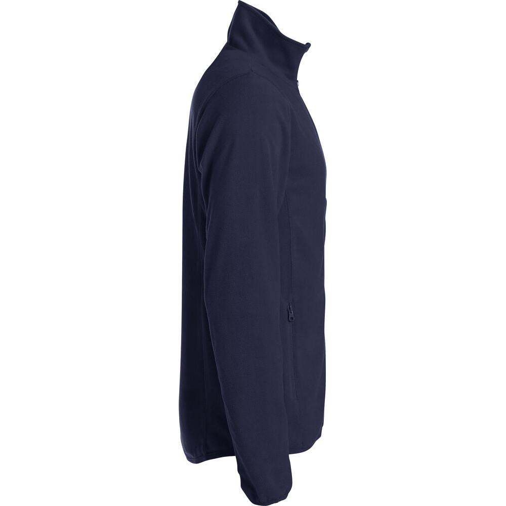 Basic Micro Fleece Jacket - Dark Navy - Image 4