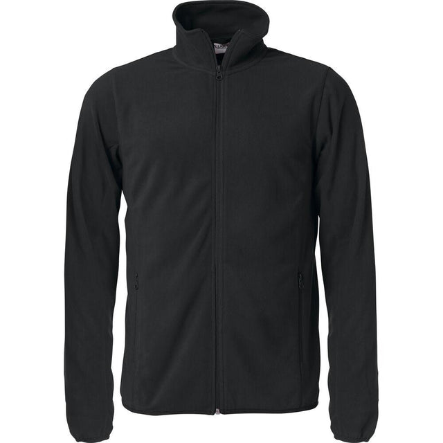 Basic Micro Fleece Jacket - Black - Image 1