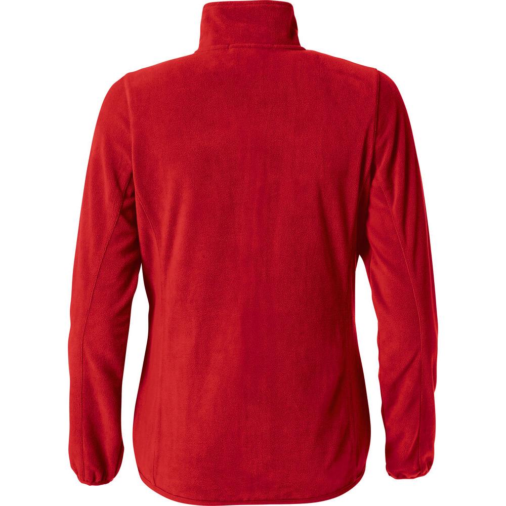 Basic Micro Fleece Jacket Women - Red - Image 2