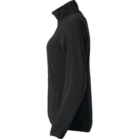 Basic Micro Fleece Jacket Women - Black - Image 3