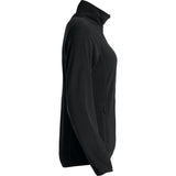 Basic Micro Fleece Jacket Women - Black - Image 4