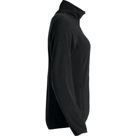 Basic Micro Fleece Jacket Women - Black - Image 4