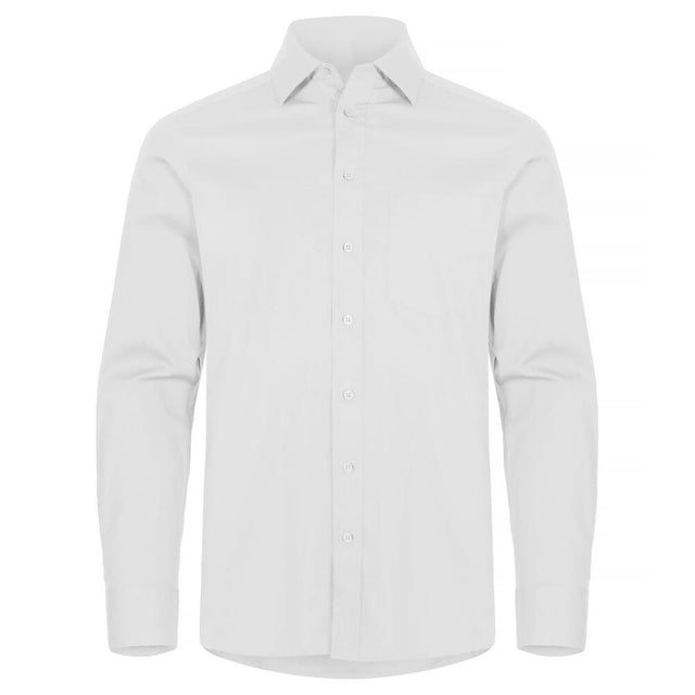 Stretch Shirt L/S - White - Image 1