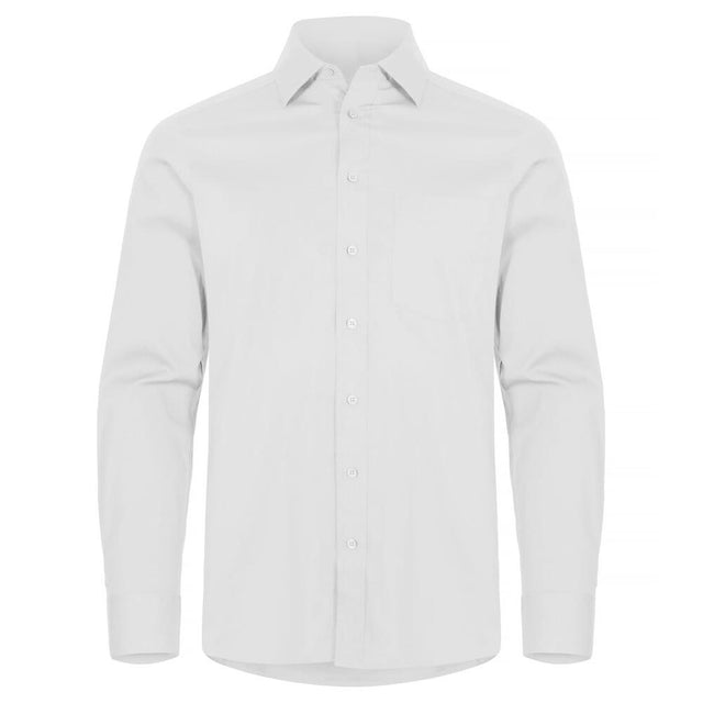 Stretch Shirt L/S - White - Image 1