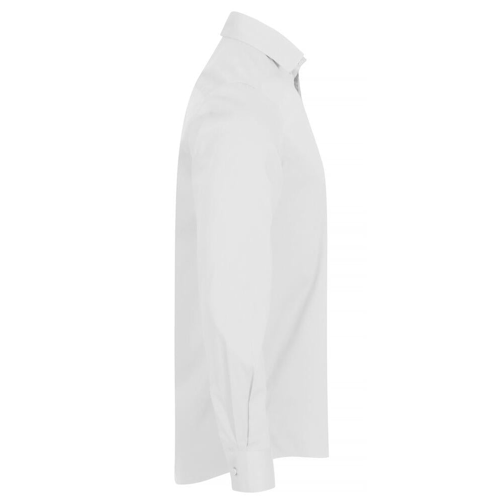 Stretch Shirt L/S - White - Image 4