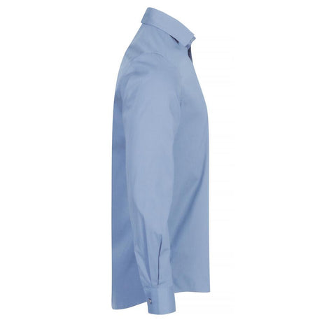 Stretch Shirt L/S - Light Blue - Image 4