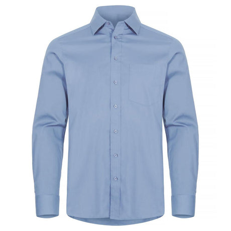 Stretch Shirt L/S - Light Blue - Image 1