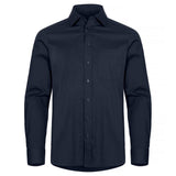 Stretch Shirt L/S - Dark Navy - Image 1