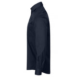 Stretch Shirt L/S - Dark Navy - Image 3