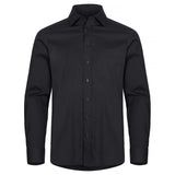 Stretch Shirt L/S - Black - Image 1