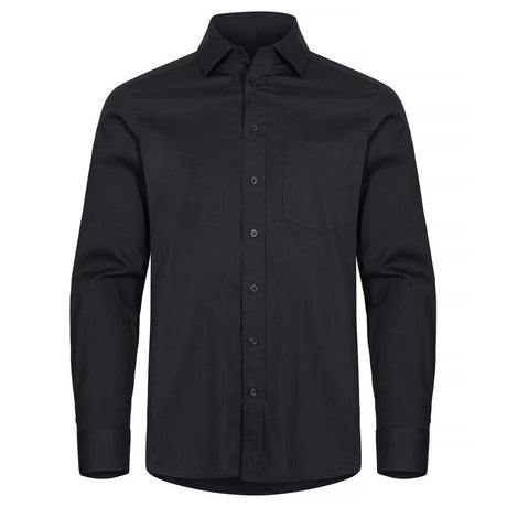 Stretch Shirt L/S - Black - Image 1