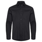 Stretch Shirt L/S - Black - Image 1