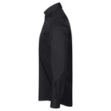 Stretch Shirt L/S - Black - Image 3