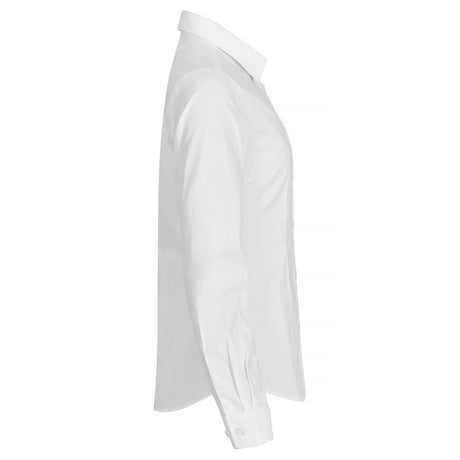 Stretch Shirt L/S Women - White - Image 4