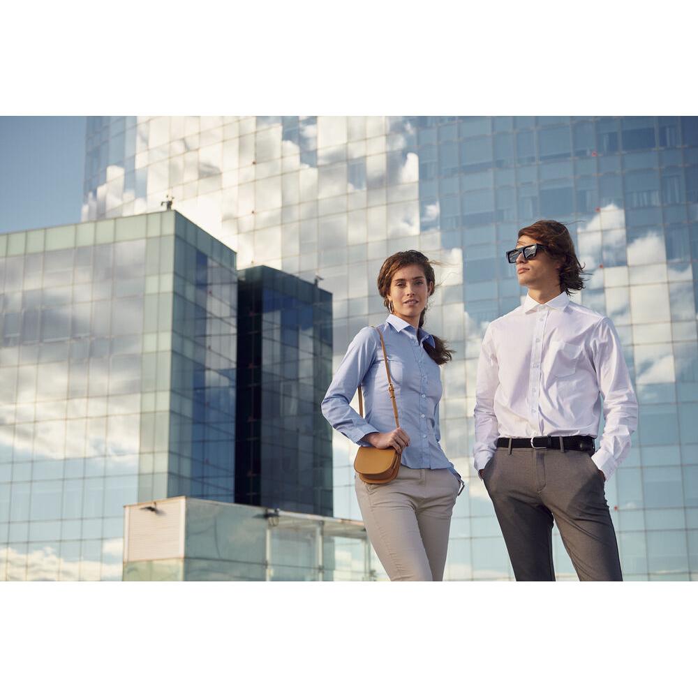 Stretch Shirt L/S Women - White - Image 5