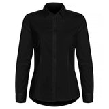 Stretch Shirt L/S Women - Black - Image 1