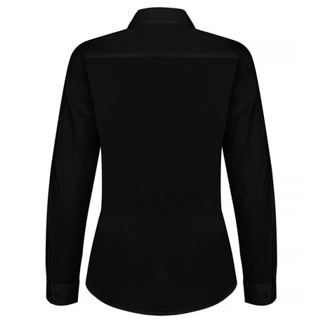 Stretch Shirt L/S Women - Black - Image 2