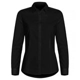 Stretch Shirt L/S Women - Black - Image 1
