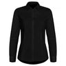 Stretch Shirt L/S Women - Black - Image 1