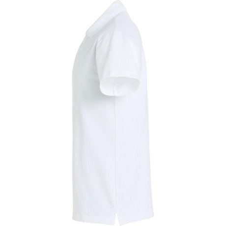 Basic Polo S/S Junior - White - Image 3