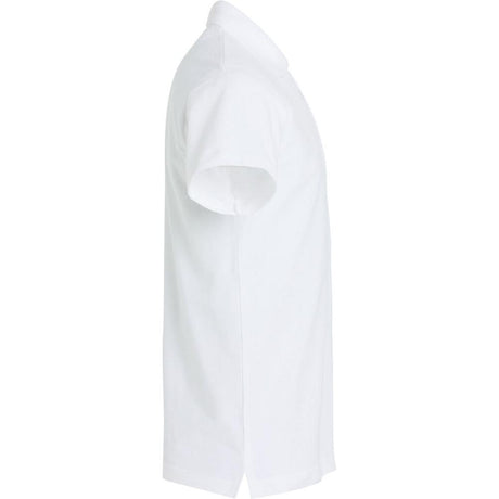 Basic Polo S/S Junior - White - Image 4