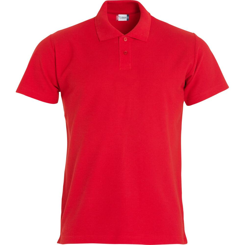 Basic Polo S/S Junior - Red - Image 1
