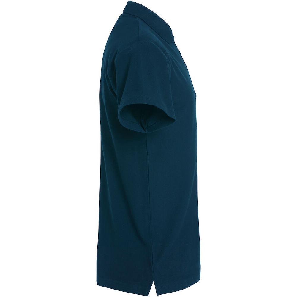 Basic Polo S/S Junior - Dark navy - Image 4