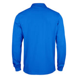 Basic Polo L/S Junior - Royal blue - Image 1