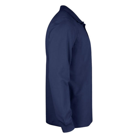 Basic Polo L/S Junior - Dark navy - Image 4