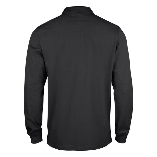 Basic Polo L/S Junior - Black - Image 1